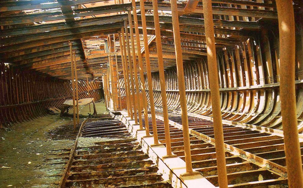 El interior del Marjory Glen (Créditos: rodoluca - Panoramio)