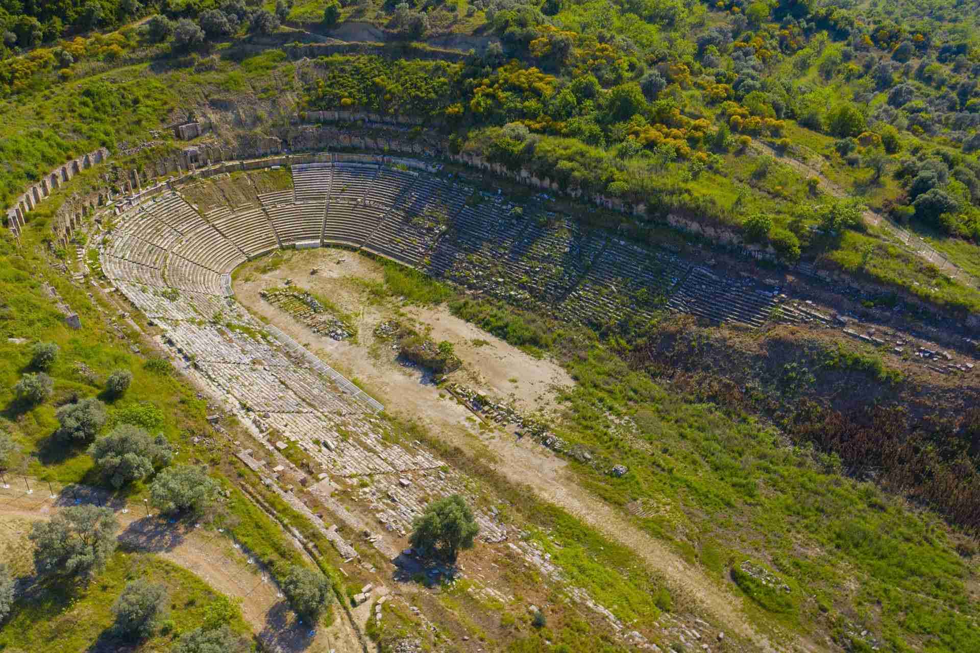 El Estadio de Magnesia del Meandro actualmente (Créditos imagen: Turkish Museum).