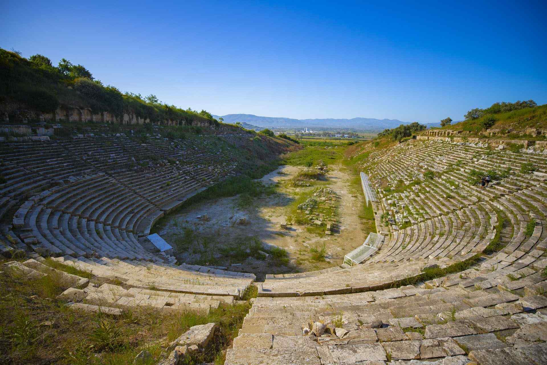 El Estadio de Magnesia del Meandro actualmente (Créditos imagen: Turkish Museum).